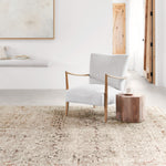 Loloi Theia Natural / Rust Rug RUGS - synthetic Loloi