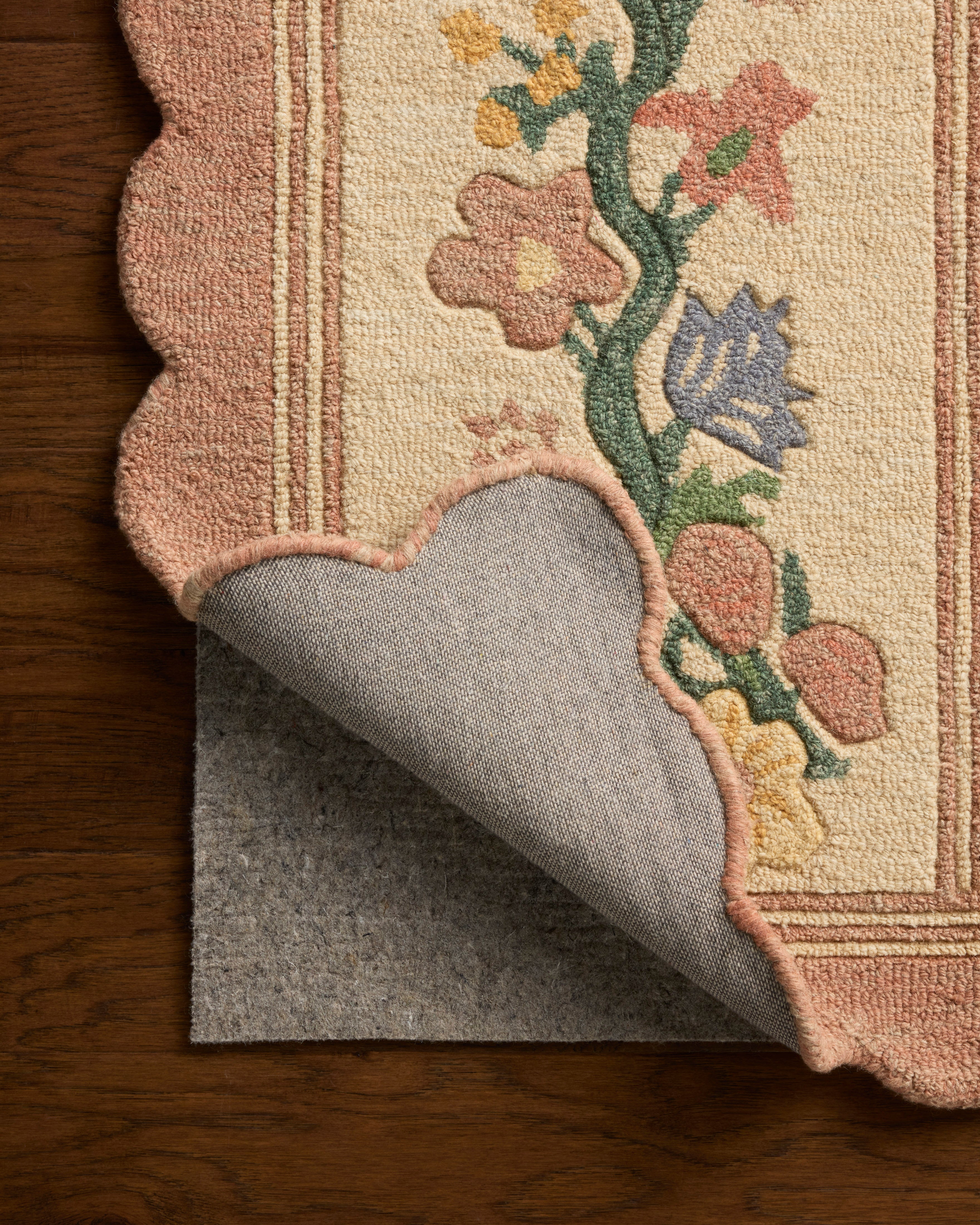Rifle Paper Co. x Loloi Thistle Blush / Multi Rug RUGS - wool Loloi