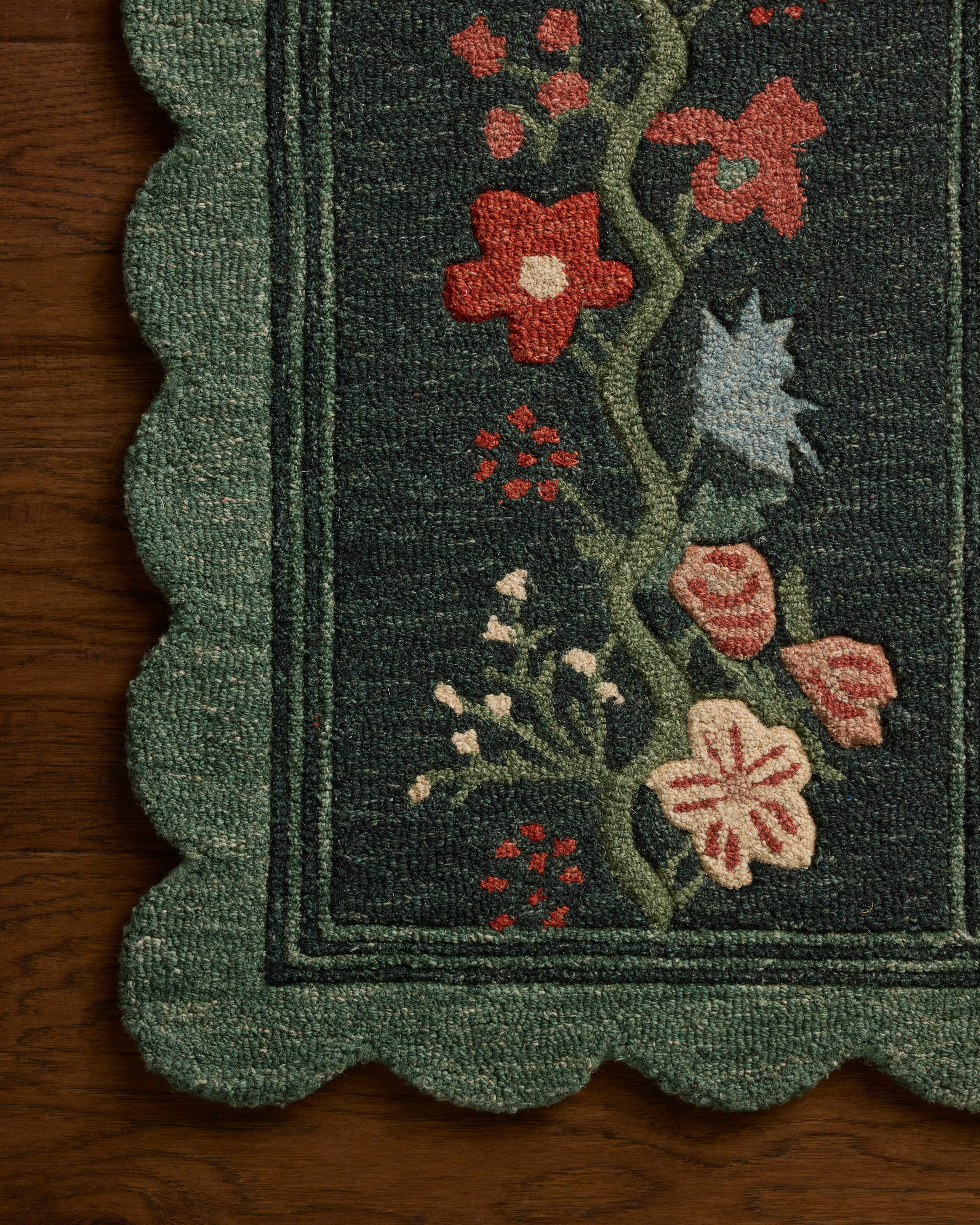 Rifle Paper Co. x Loloi Thistle Forest / Multi Rug RUGS - wool Loloi