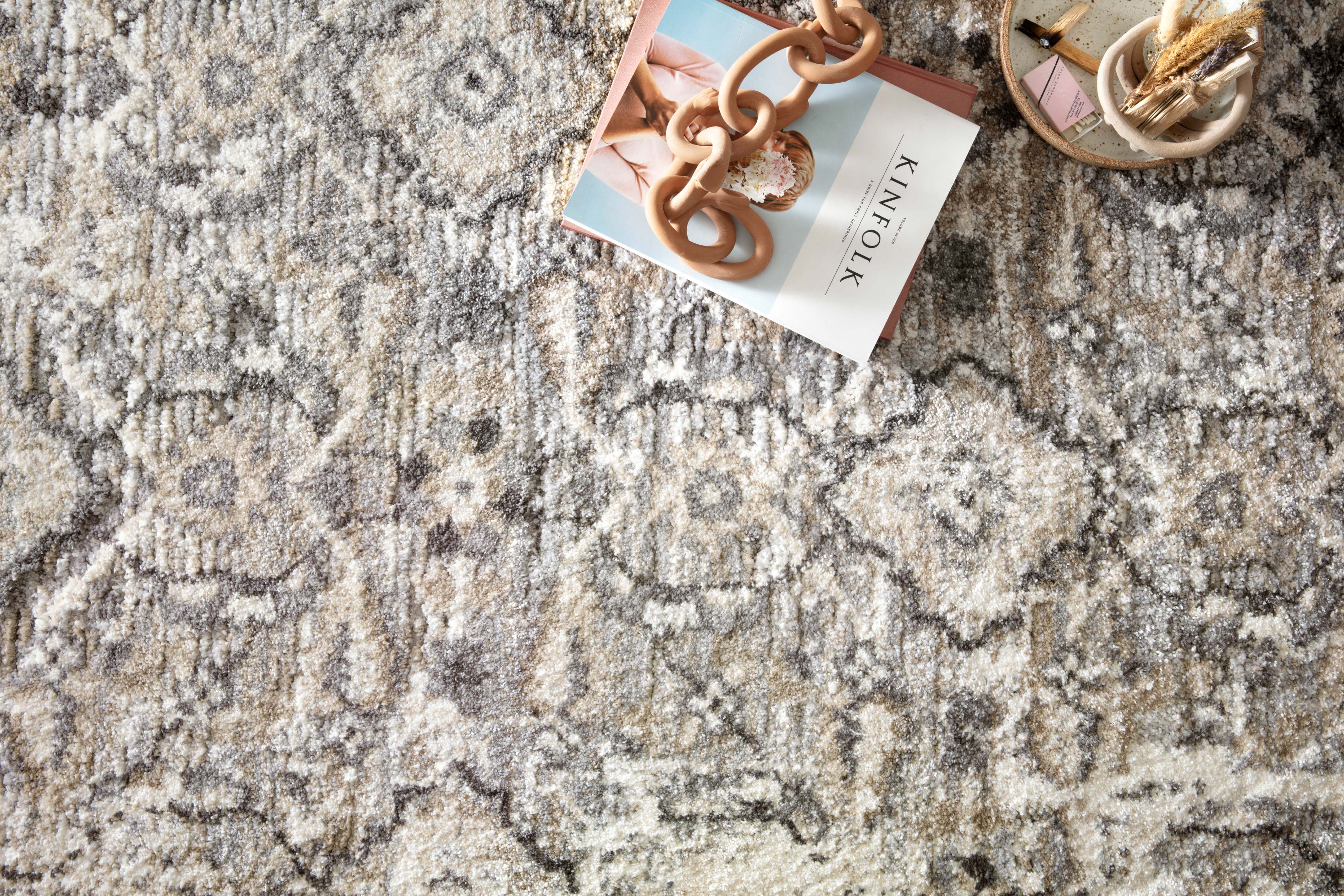 Loloi Theory Natural / Grey Rug