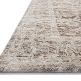 Loloi Theory Mocha / Natural Rug RUGS - synthetic Loloi