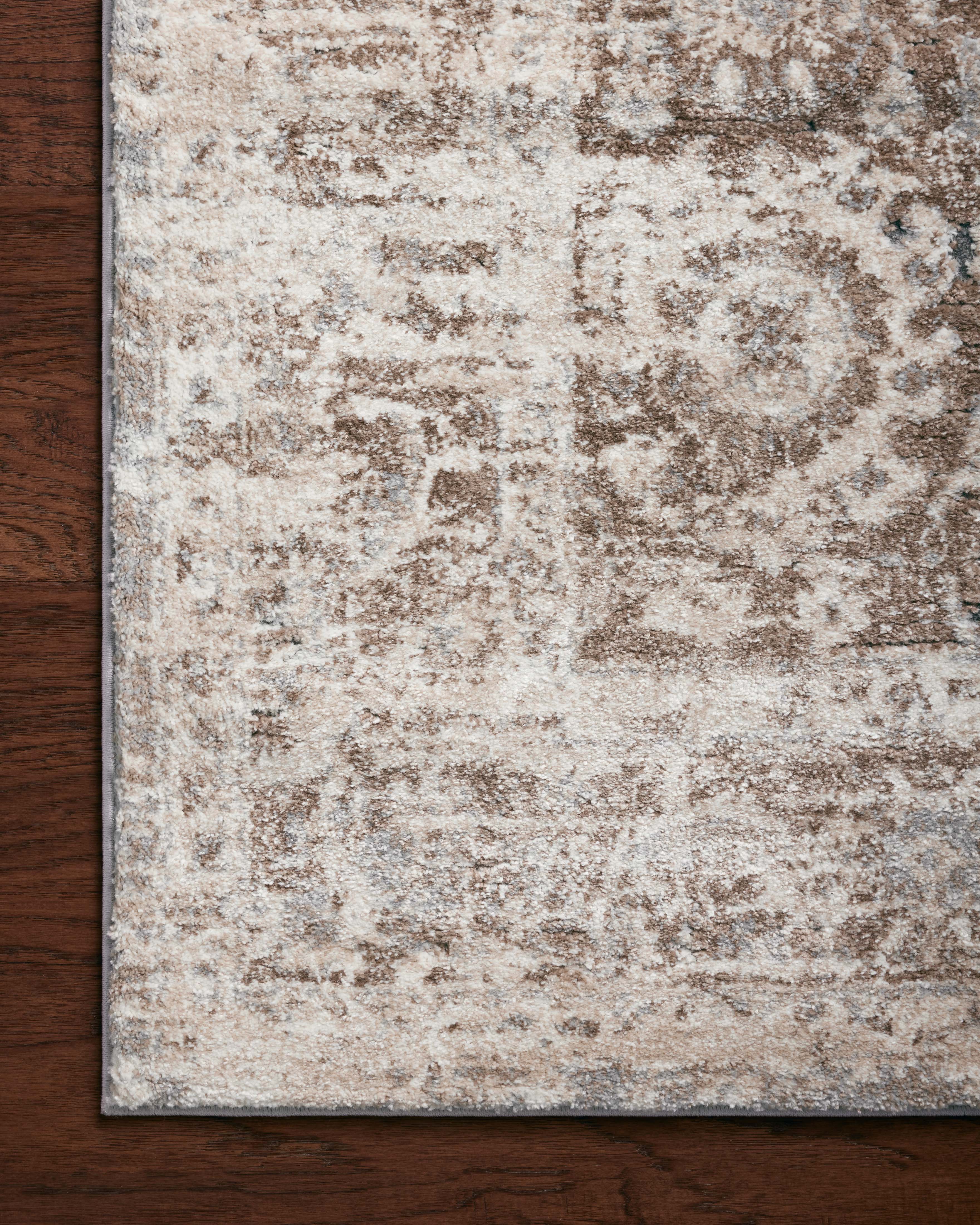 Loloi Theory Mocha / Natural Rug RUGS - synthetic Loloi