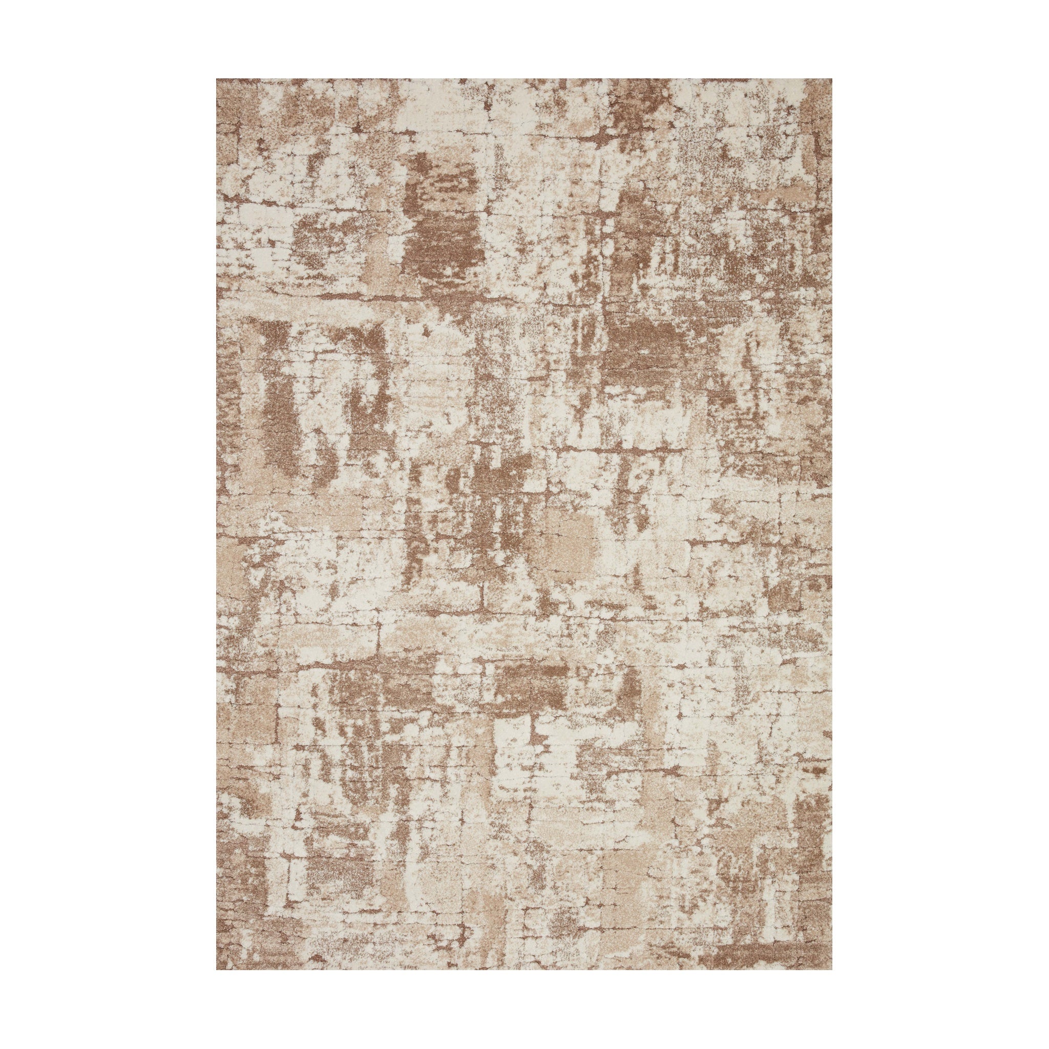 Loloi Theory Beige / Taupe Rug, 18" x 18"