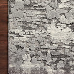 Loloi Theory Charcoal / Grey Rug RUGS - synthetic Loloi