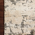 Loloi Theory Taupe / Grey Rug No.1 RUGS - synthetic Loloi 18" x 18"