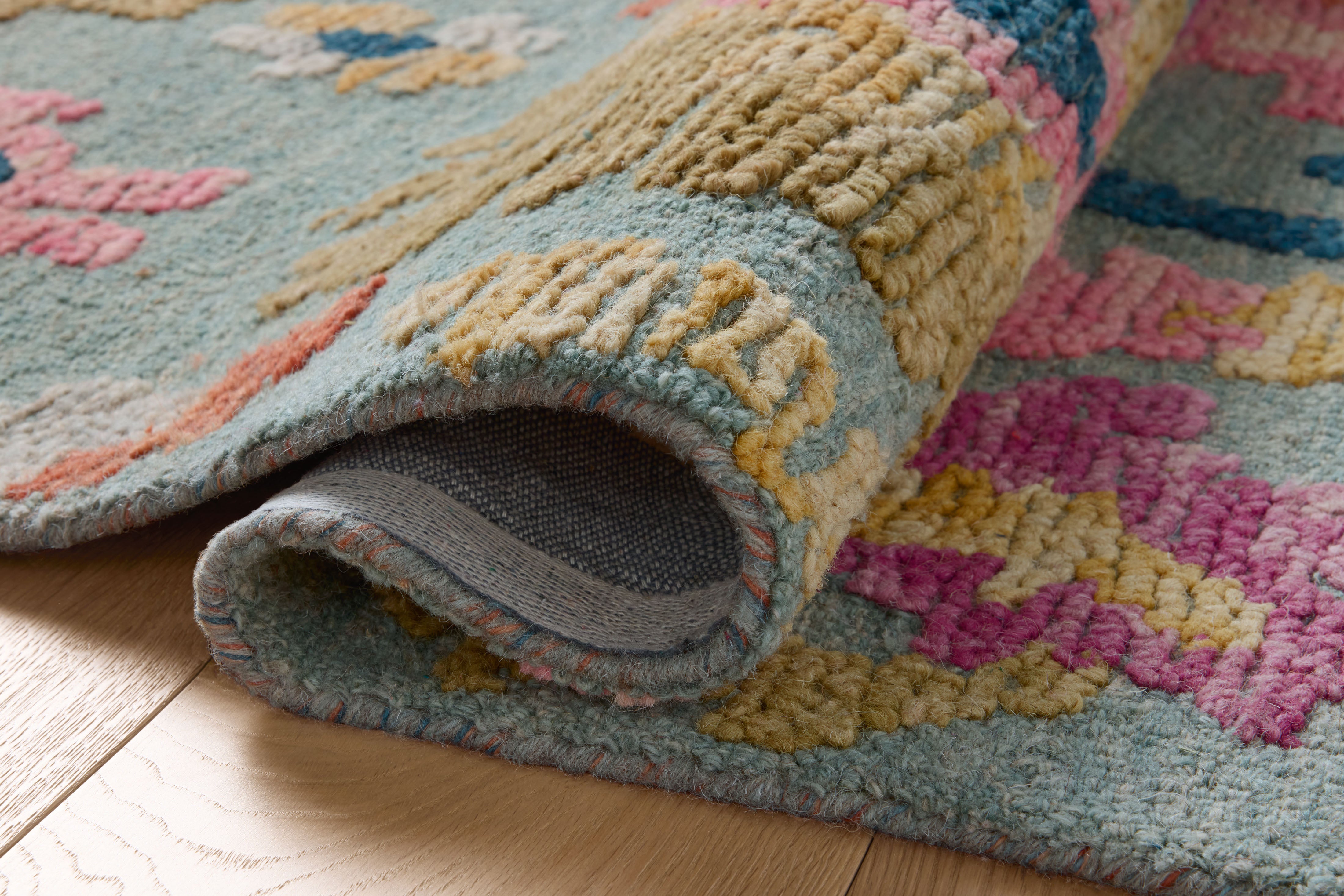 Loloi Tilly Spa / Multi Rug RUGS - wool Loloi 18" x 18" sample