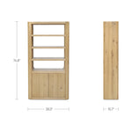 Banks Tall Cabinet FURNITURE - cabinet Moe's Furniture