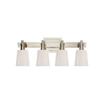 Bryant Four-Light Bath Sconce LIGHTING - sconce Visual Comfort - Signature Polished Nickel