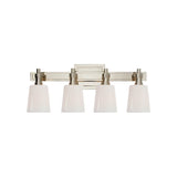 Bryant Four-Light Bath Sconce LIGHTING - sconce Visual Comfort - Signature Polished Nickel