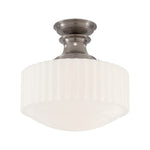 STORE FIXTURE - Milton Road Flush Mount - Antique Nickel LIGHTING - store fixture Visual Comfort - Signature