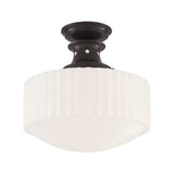 Milton Road Flush Mount LIGHTING - flush mount Visual Comfort - Signature Bronze