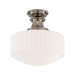 Milton Road Flush Mount LIGHTING - flush mount Visual Comfort - Signature Polished Nickel