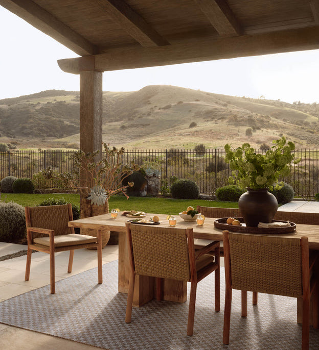 Amber Lewis x Loloi Topanga Natural / Silver Rug 5-Rugs - indoor/outdoor Loloi