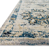 Loloi Torrance Grey / Navy Rug RUGS - synthetic Loloi