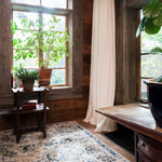 Loloi Torrance Grey / Navy Rug RUGS - synthetic Loloi