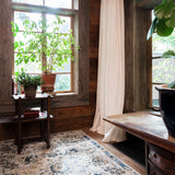 Loloi Torrance Grey / Navy Rug RUGS - synthetic Loloi