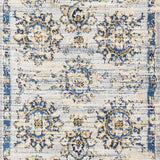 Loloi Torrance Grey / Navy Rug RUGS - synthetic Loloi
