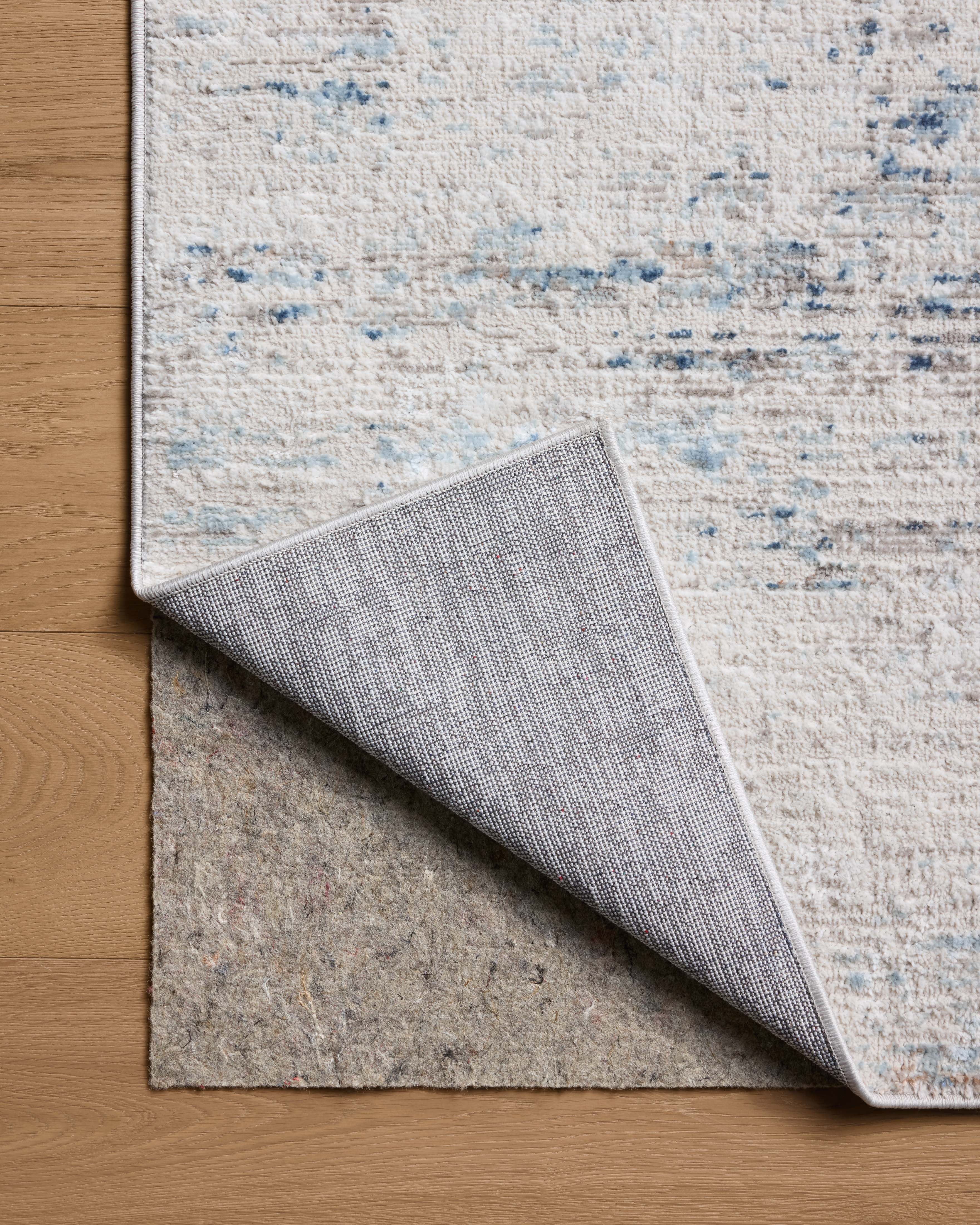 Loloi Townes Ivory / Sky Rug RUGS - synthetic Loloi