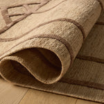 Jeremiah Brent x Loloi Tracery Natural / Mocha Rug – 3