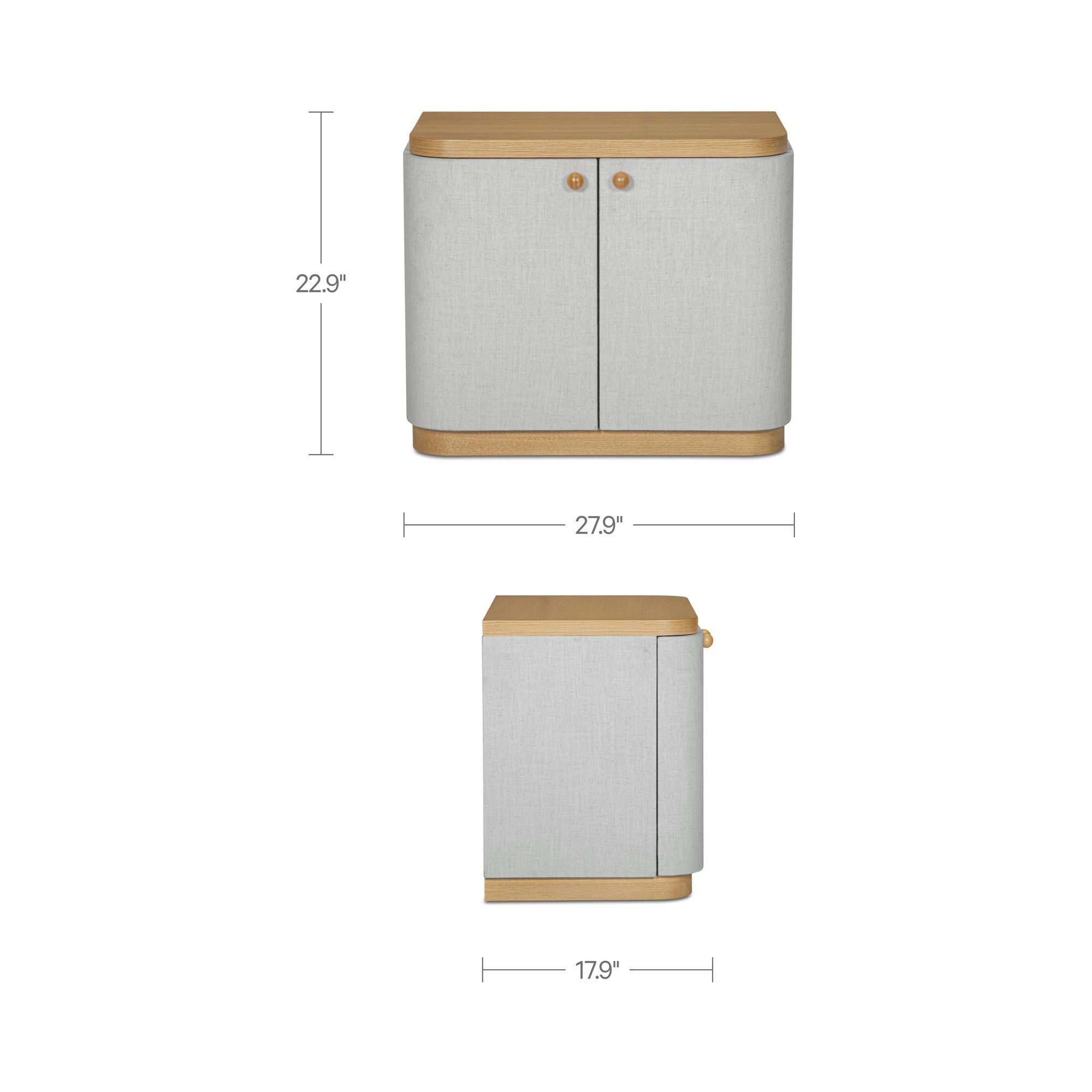 Sloane Nightstand FURNITURE - nightstand Moe's Furniture