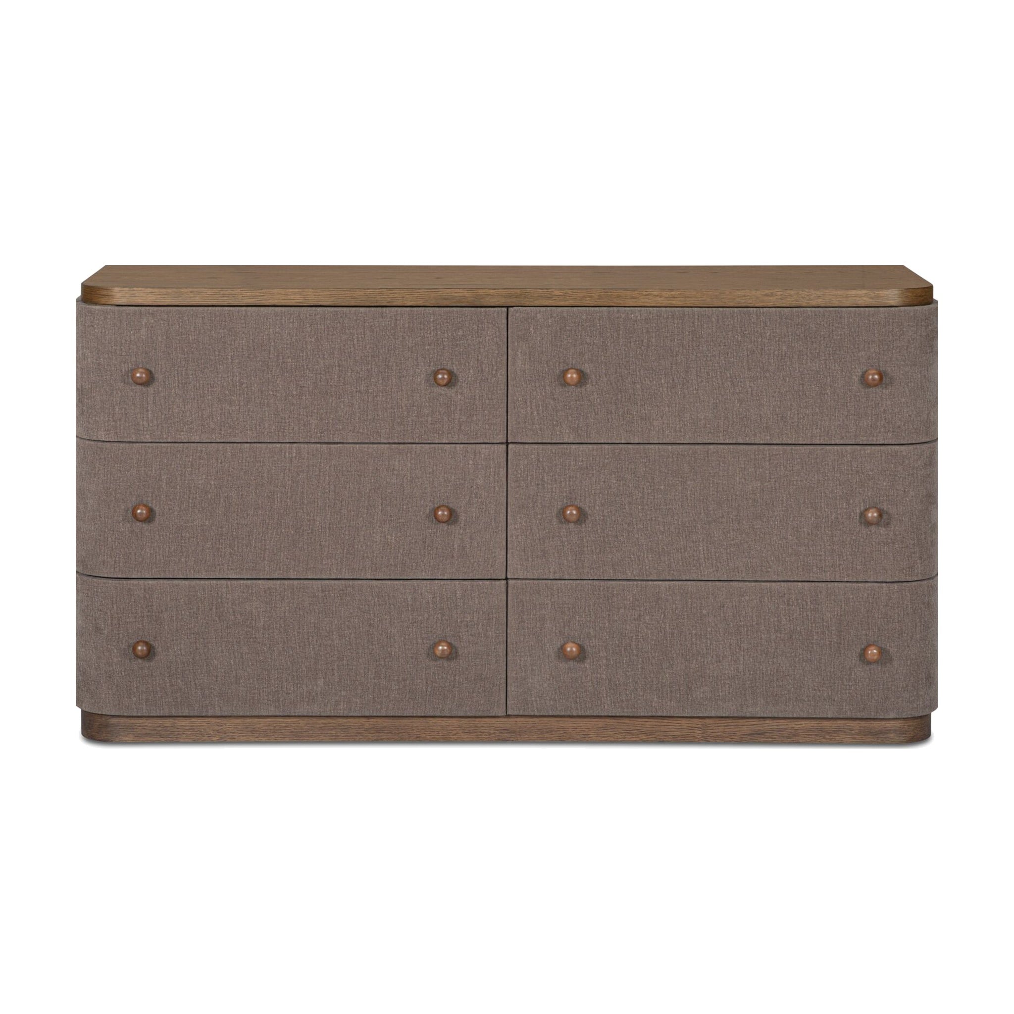 Sloane 6 Drawer Dresser FURNITURE - dresser Moe's Furniture