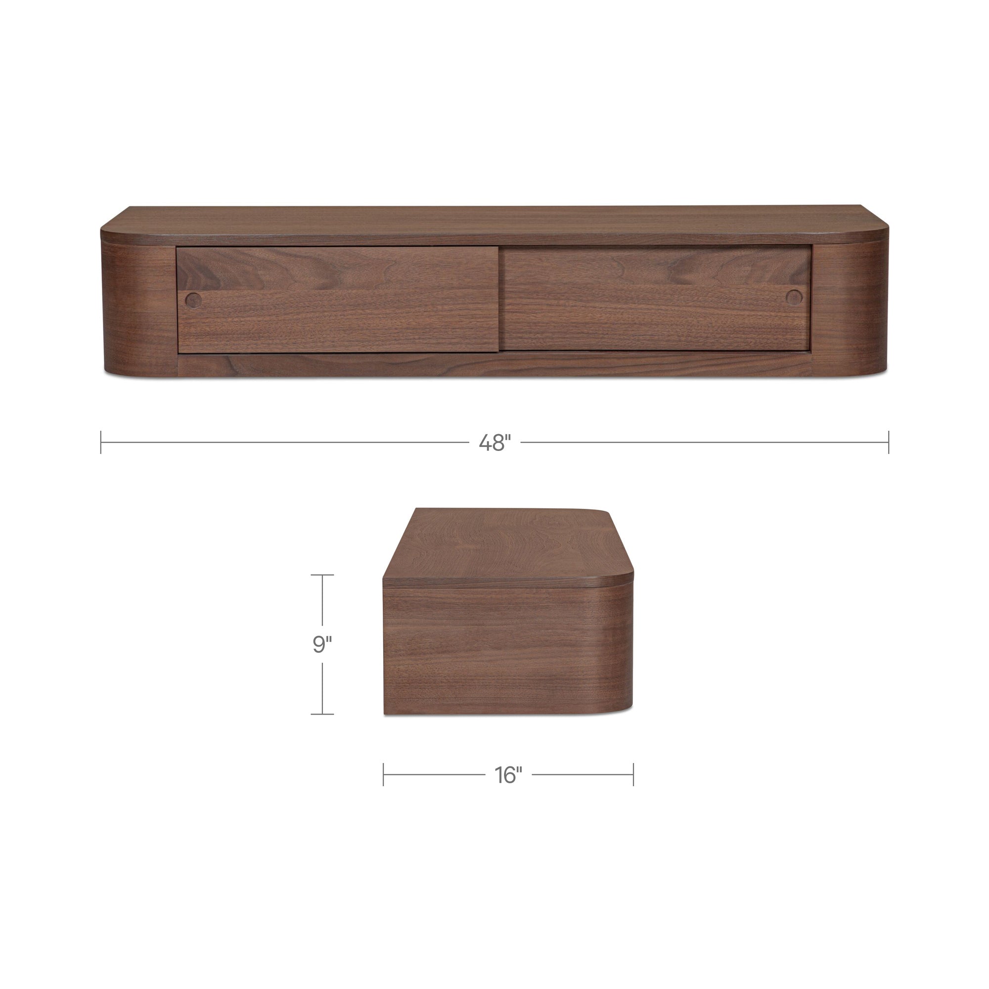 Ramsey Floating Console Table FURNITURE - console table Moe's Furniture