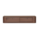 Ramsey Floating Console Table FURNITURE - console table Moe's Furniture Brown