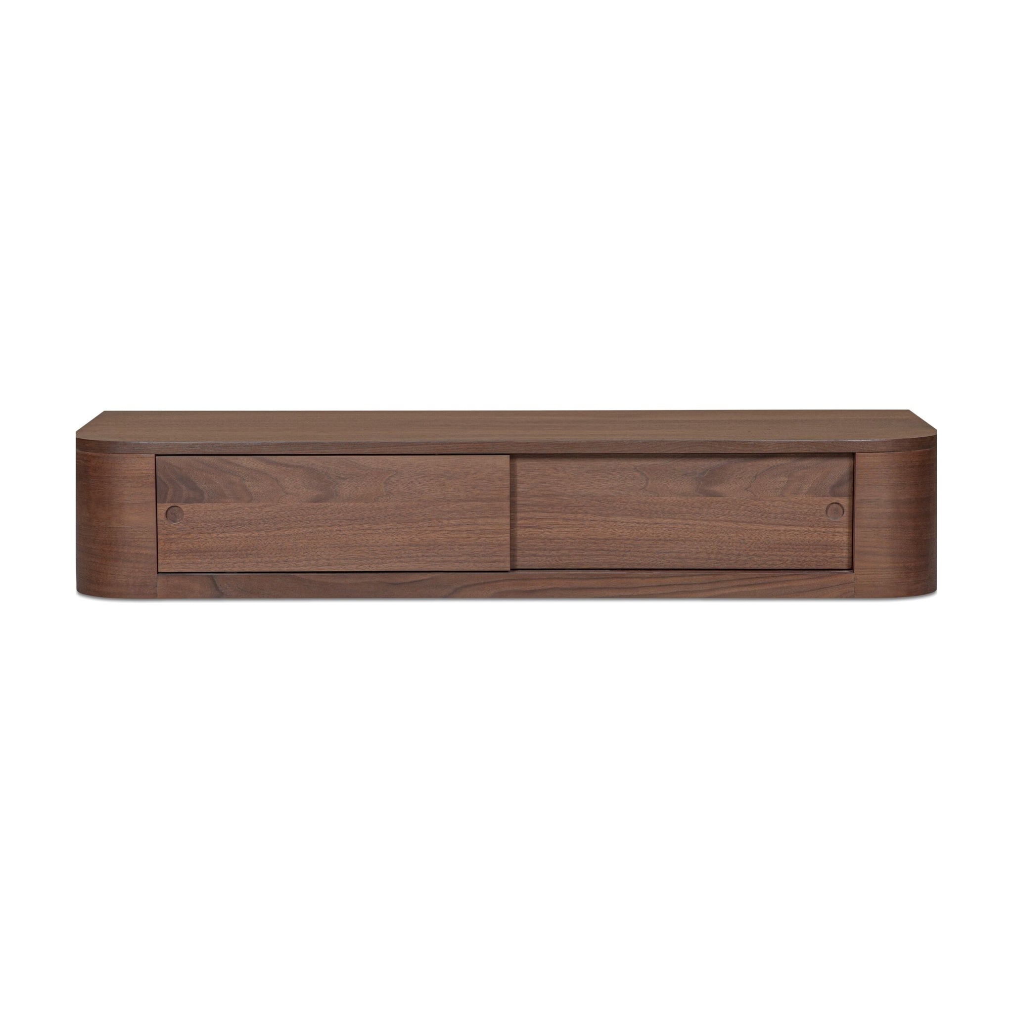 Ramsey Floating Console Table FURNITURE - console table Moe's Furniture Brown