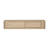 Ramsey Floating Console Table FURNITURE - console table Moe's Furniture Natural