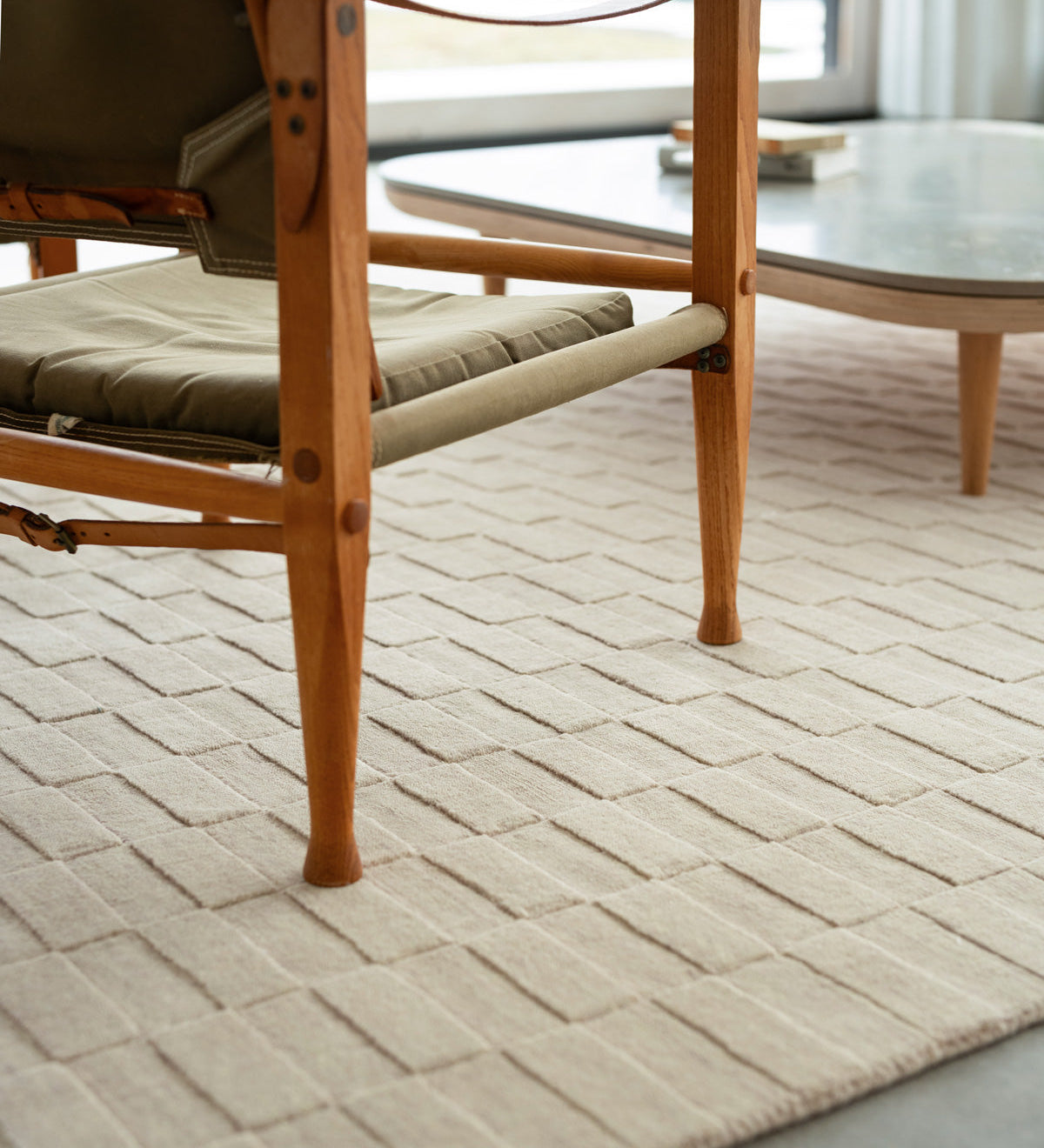 OVERSTOCK ITEM - Tile Fossil Rug - 9' x 12' IN STORE - Sale Rug Mark Krebs