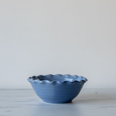 Scalloped Edge Stoneware Bowls - Rug & Weave