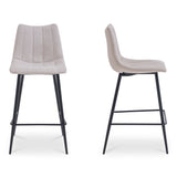 Izzy Bar Stool Set of Two Furniture - Bar Stools Moe's Furniture
