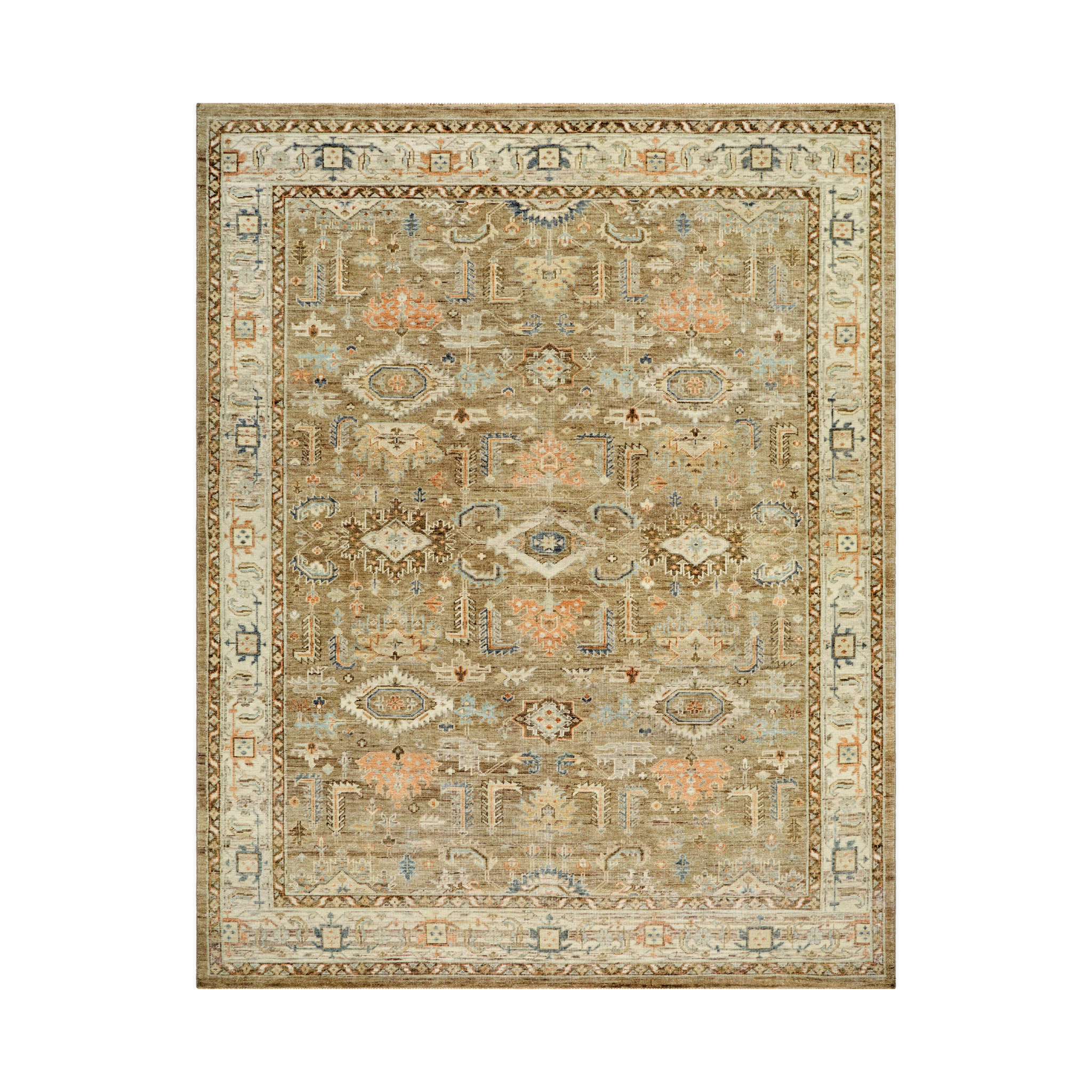 Bijar Bark / Multi Rug RUGS - wool Surya 2' x 3'