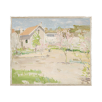 "Spring Village" Framed Art Print ARTWORK - framed print Celadon Art