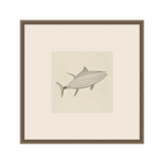 "Fishing Line VI" Framed Art Print - Rug & Weave