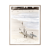 "Surfers" Framed Art Print