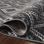 Loloi Vance Charcoal / Dove Rug No.3 Loloi