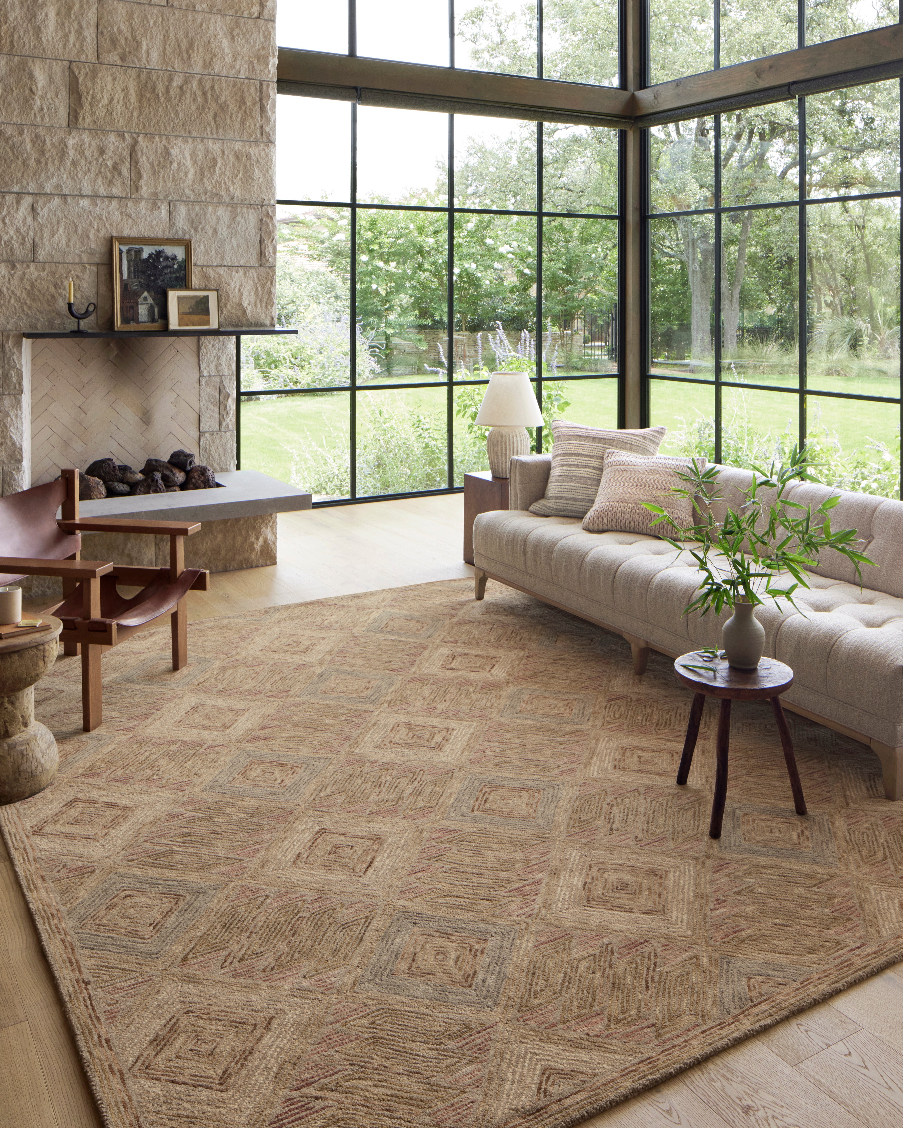 Loloi Varena Berry / Multi Rug RUGS - wool Loloi