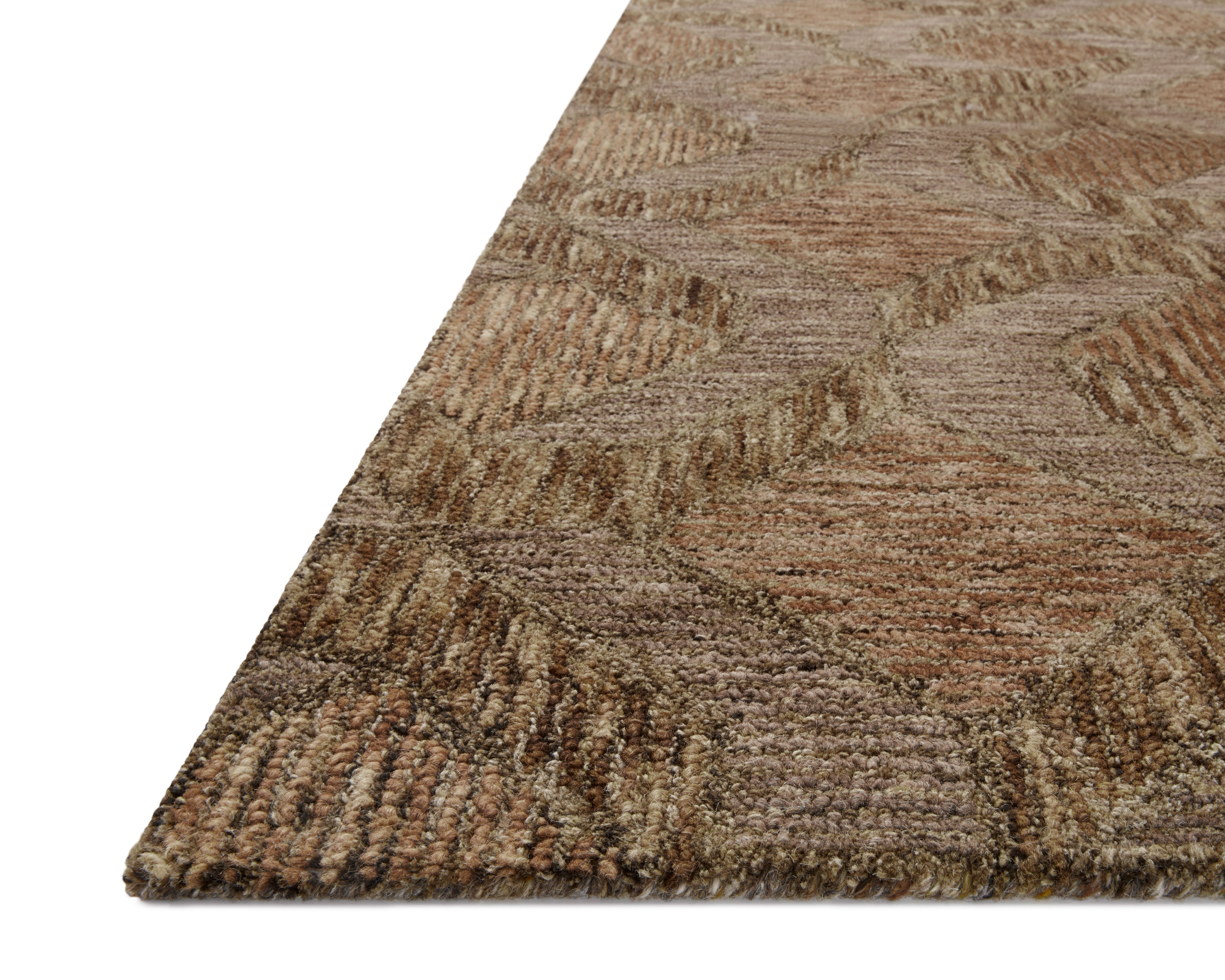 Loloi Varena Rust / Bark Rug RUGS - wool Loloi