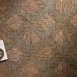 Loloi Varena Rust / Bark Rug RUGS - wool Loloi