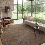 Loloi Varena Plum / Gold Rug RUGS - wool Loloi