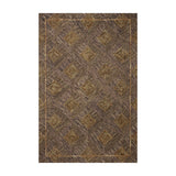 Loloi Varena Plum / Gold Rug RUGS - wool Loloi 18" x 18"