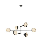 Melange 48" Multi-Positional Chandelier LIGHTING - chandelier Visual Comfort Bronze