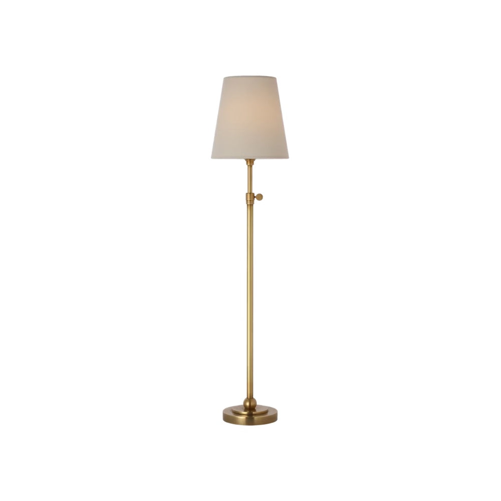 Bryant Adjustable Cordless Table Lamp LIGHTING - table lamp Visual Comfort - Signature Hand-Rubbed Antique Brass 27"