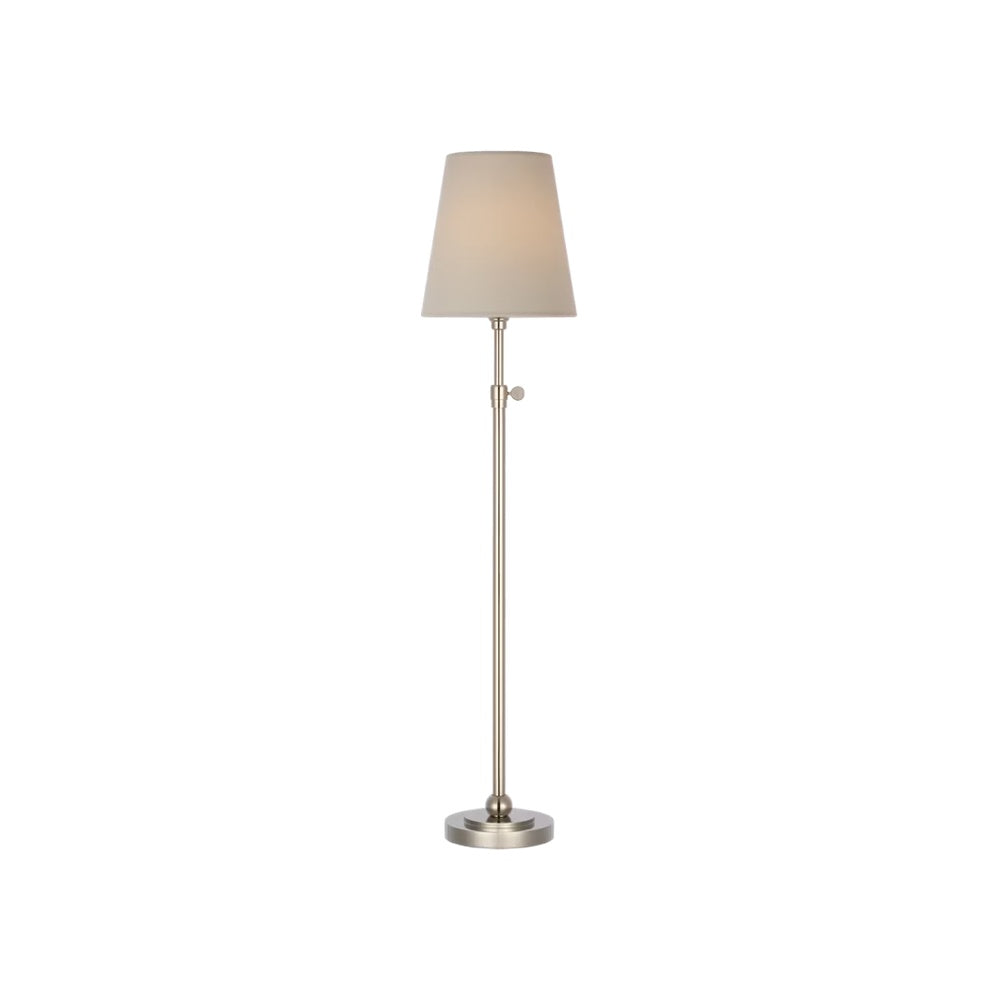 Bryant Adjustable Cordless Table Lamp LIGHTING - table lamp Visual Comfort - Signature Polished Nickel 27"