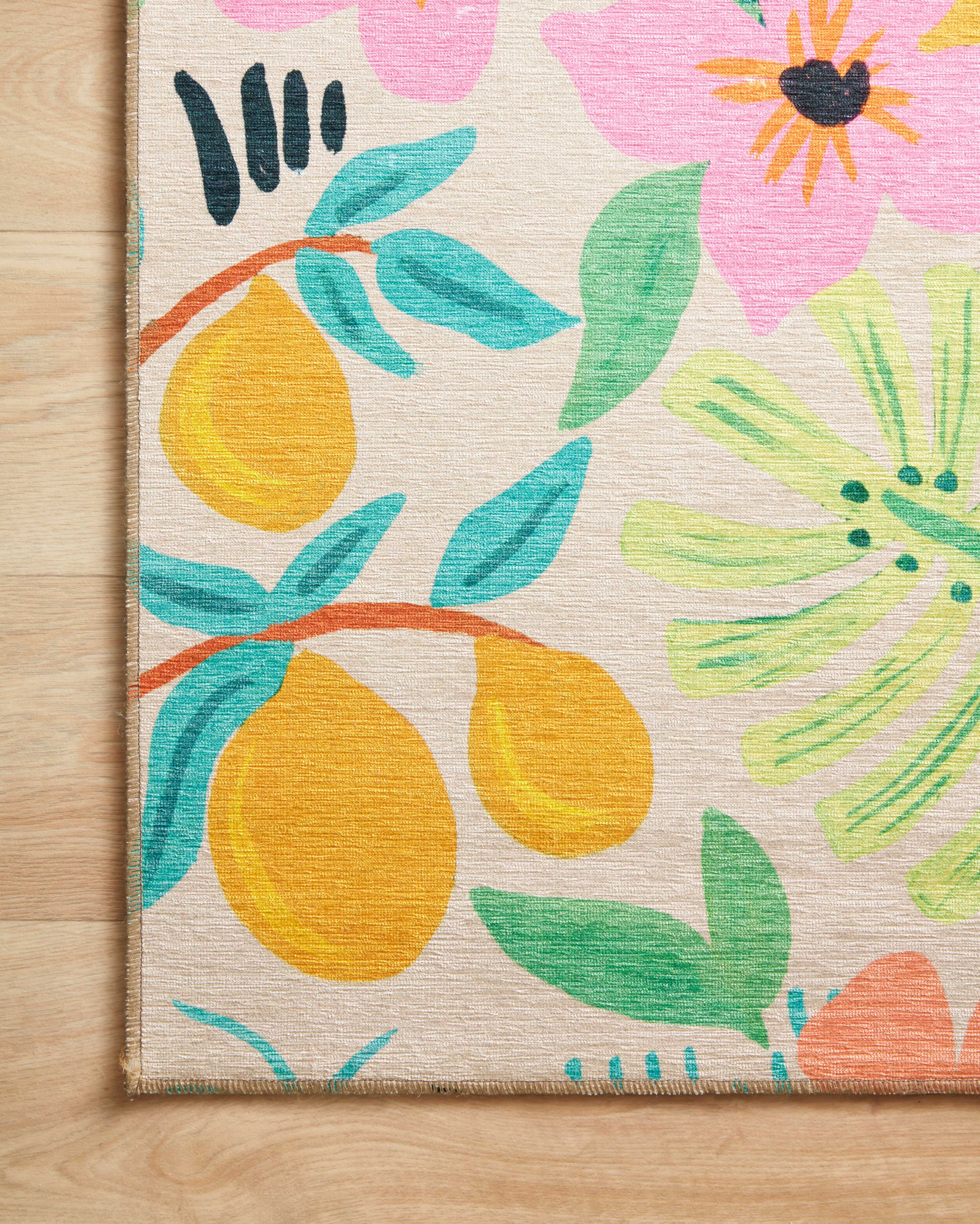 Rifle Paper Co. x Loloi Veranda Cream Rug No.2 RUGS - synthetic Loloi