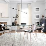 Loloi Vestige White / Black Rug RUGS - cotton Loloi