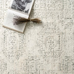 Loloi Vestige White / Stone Rug RUGS - cotton Loloi