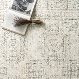 Loloi Vestige White / Stone Rug RUGS - cotton Loloi
