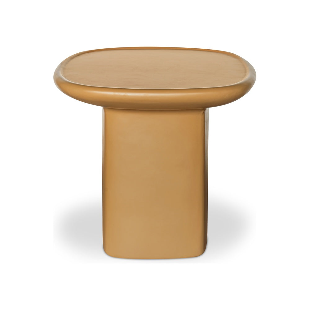 Manny Outdoor Side Table Furniture - Outdoor Tables Moe's Furniture Yellow